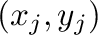 $(x_j,y_j)$
