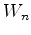 $W_n$
