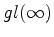 $gl(\infty)$